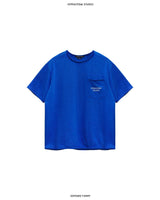 COBALT BLUE EXPOSED T-SHIRT