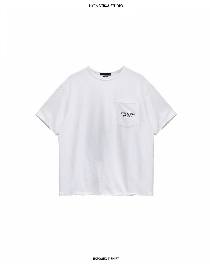 WHITE EXPOSED T-SHIRT
