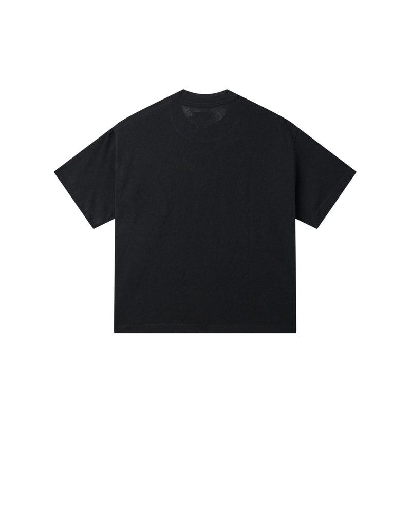 BLACK QUIET LUXURY TEE