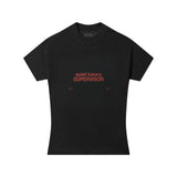 BLACK QUIET LUXURY TEE