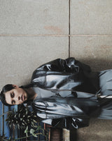 BLACK PRIMARY LEATHER JACKET