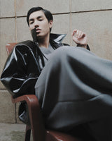 BLACK PRIMARY LEATHER JACKET