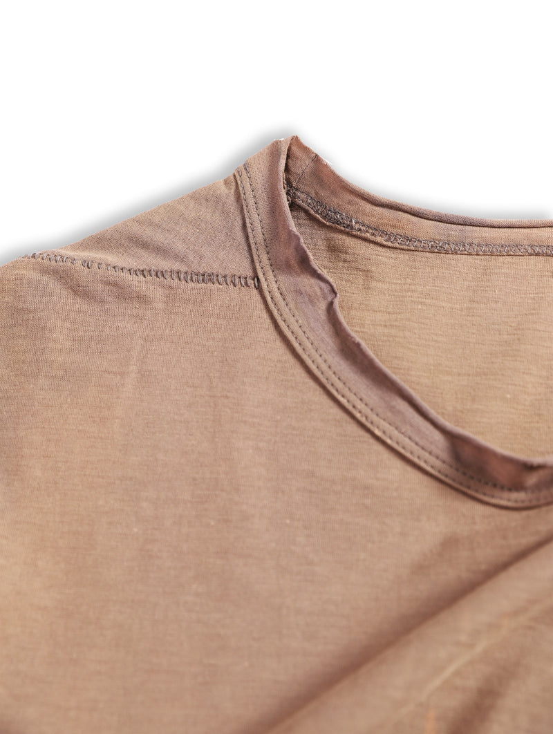 RD LIGHTWEIGHT BROWN WASHED TSHIRT