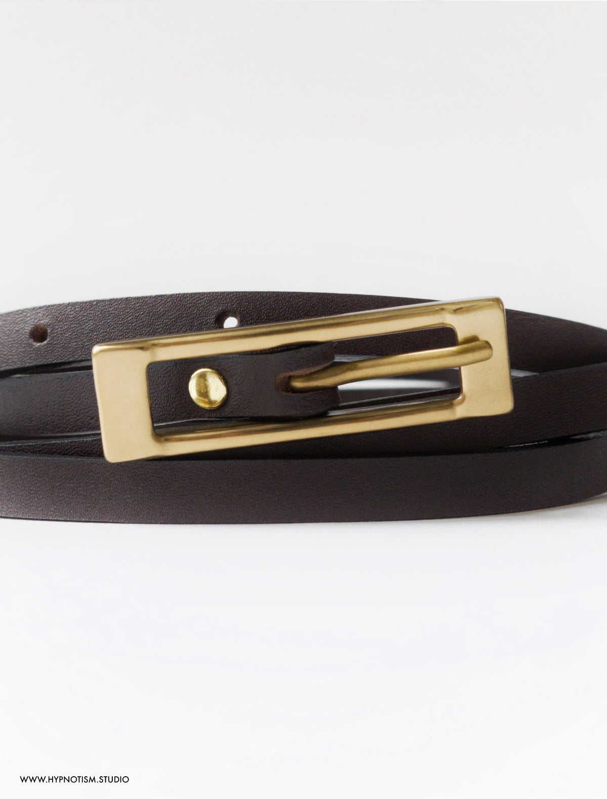 SEAM LEATHER BELT