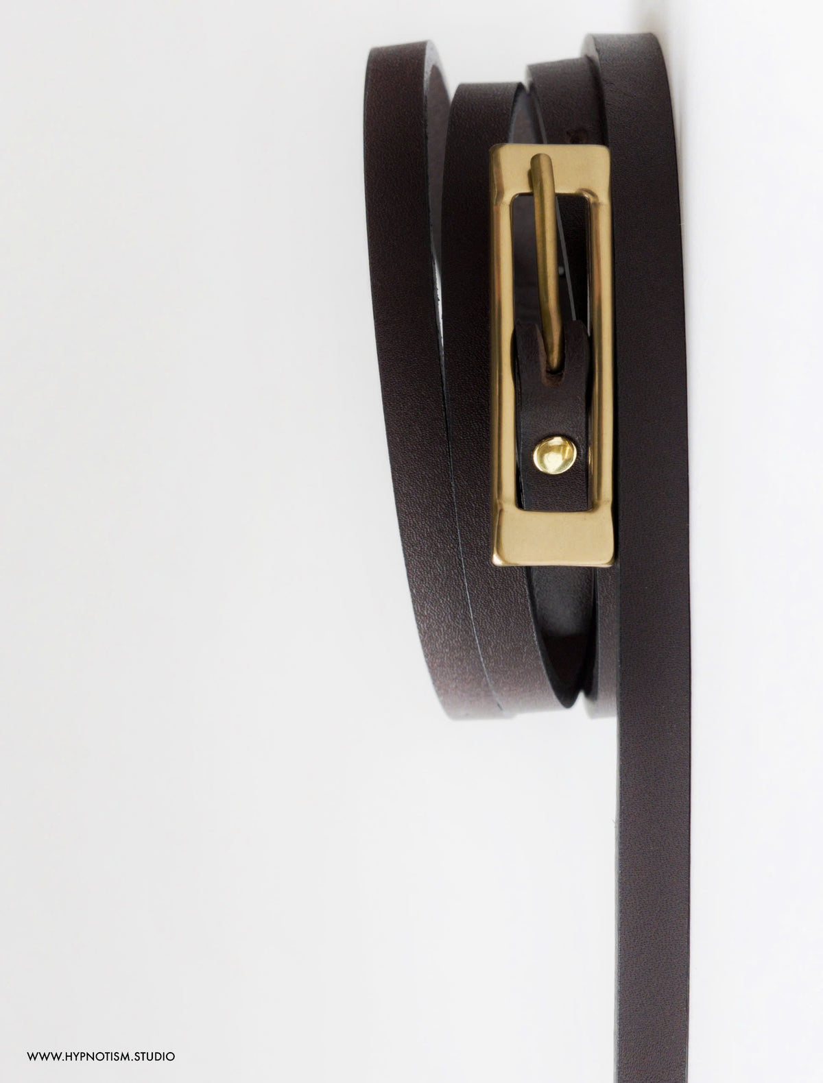 SEAM LEATHER BELT
