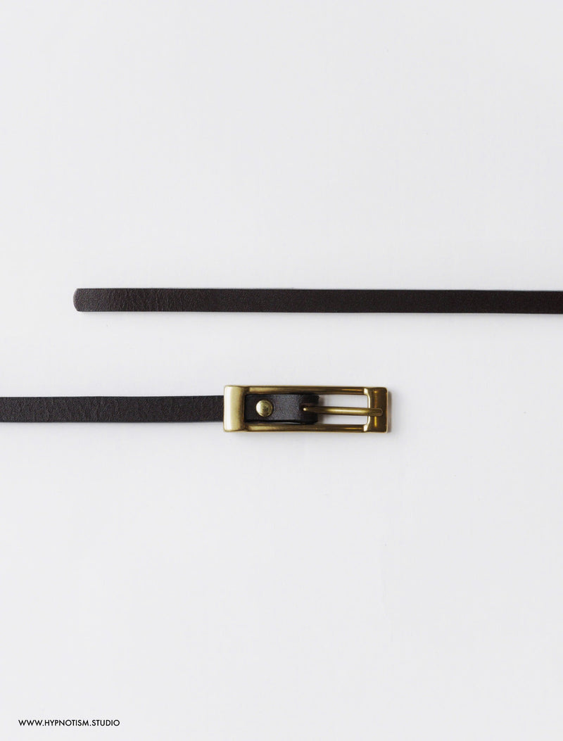 SEAM LEATHER BELT