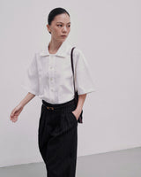SEAM LEATHER BELT