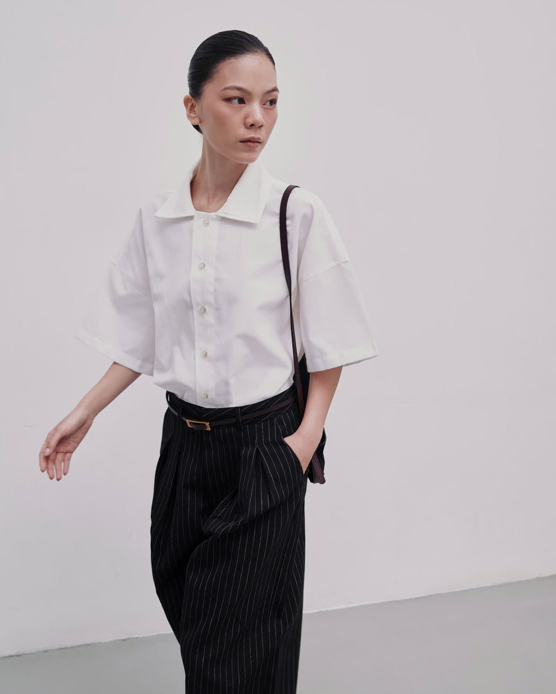 SEAM LEATHER BELT