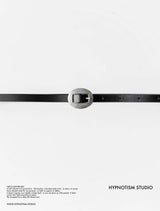 CIRCLE LEATHER BELT