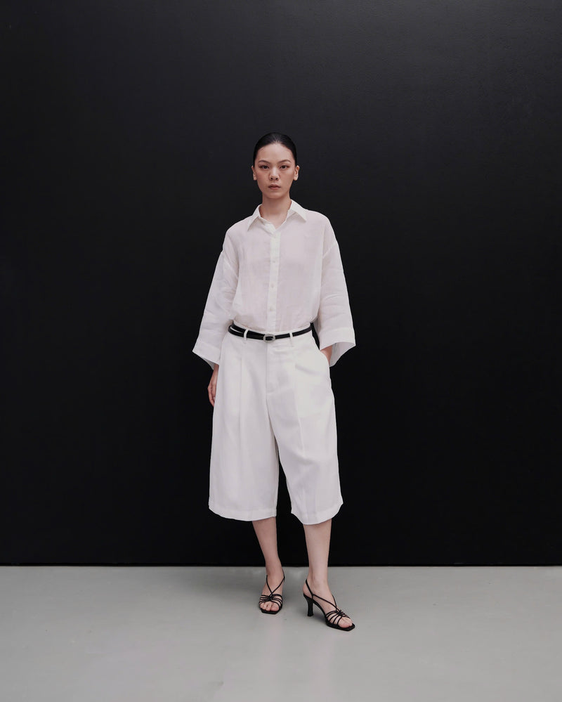 CIRCLE LEATHER BELT