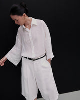 CIRCLE LEATHER BELT