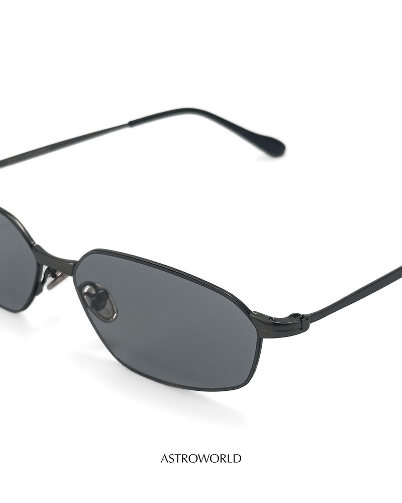 SILVAN - BLACK - BLACK LENS