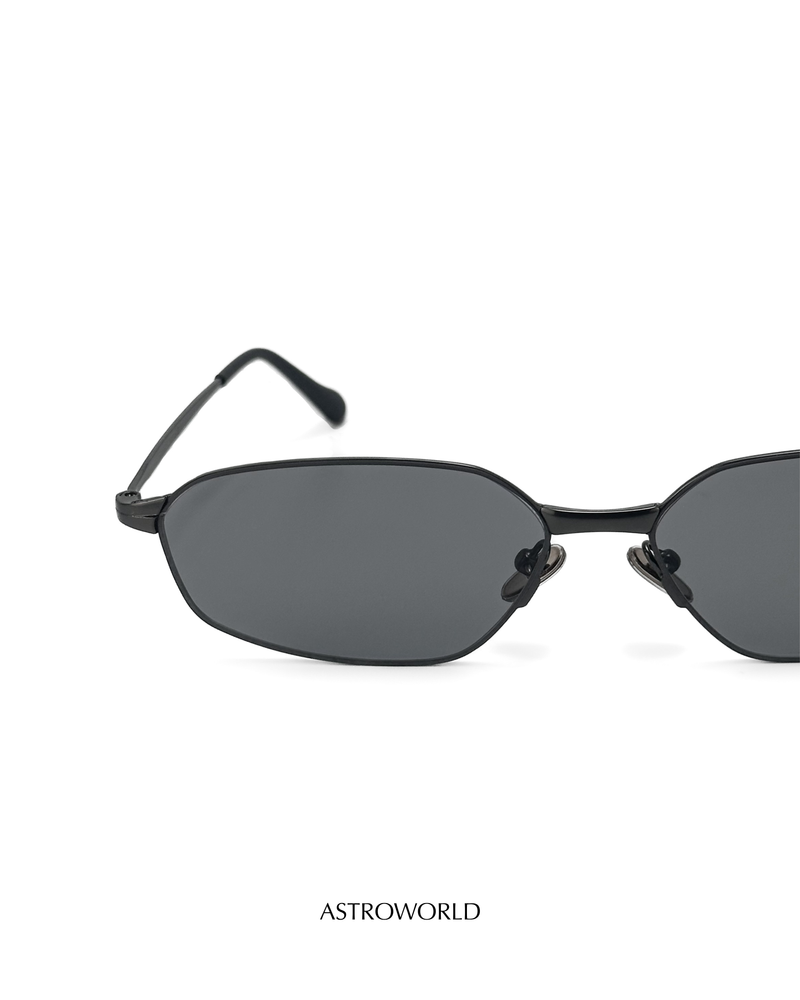 SILVAN - BLACK - BLACK LENS