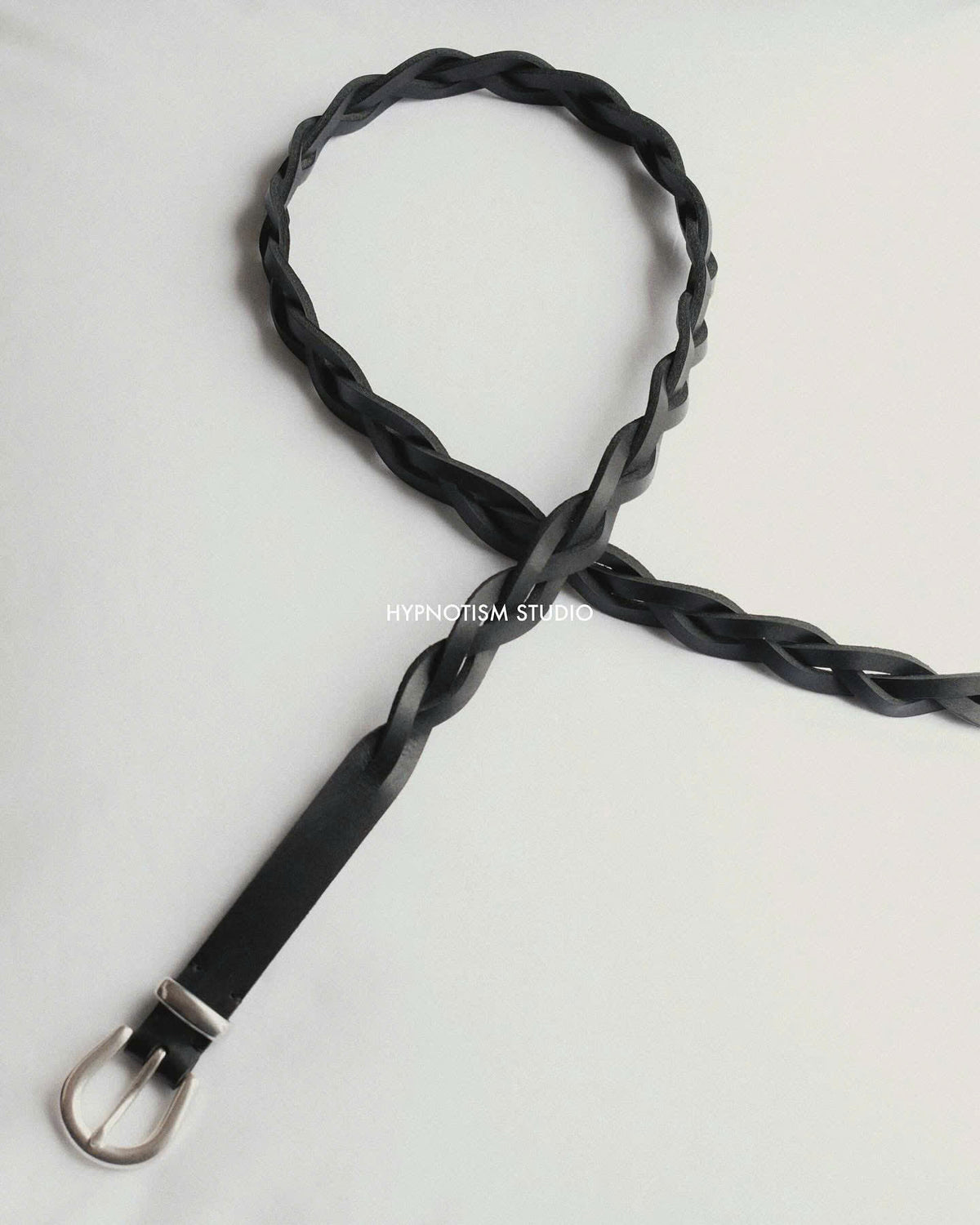 PLAITED  LEATHER  BELT