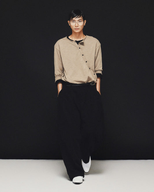 PINTUCK TROUSERS