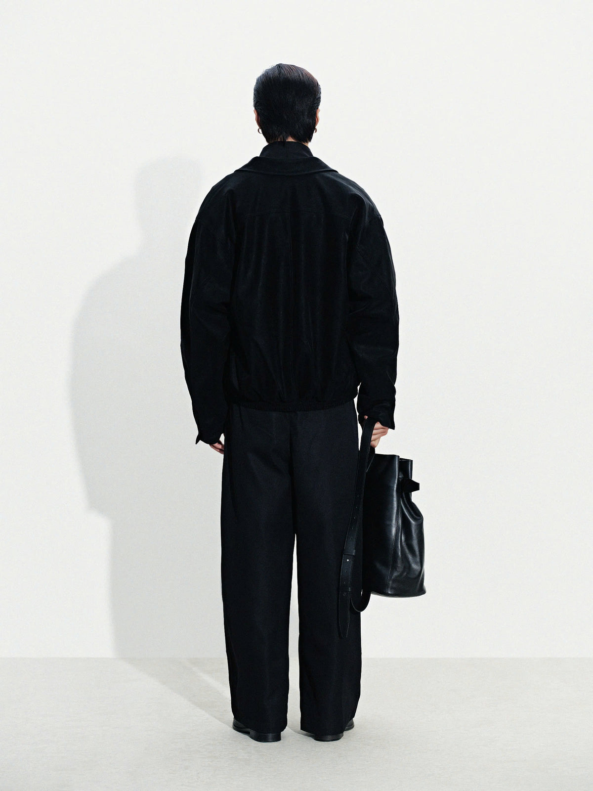 BLACK AERO SUEDE JACKET