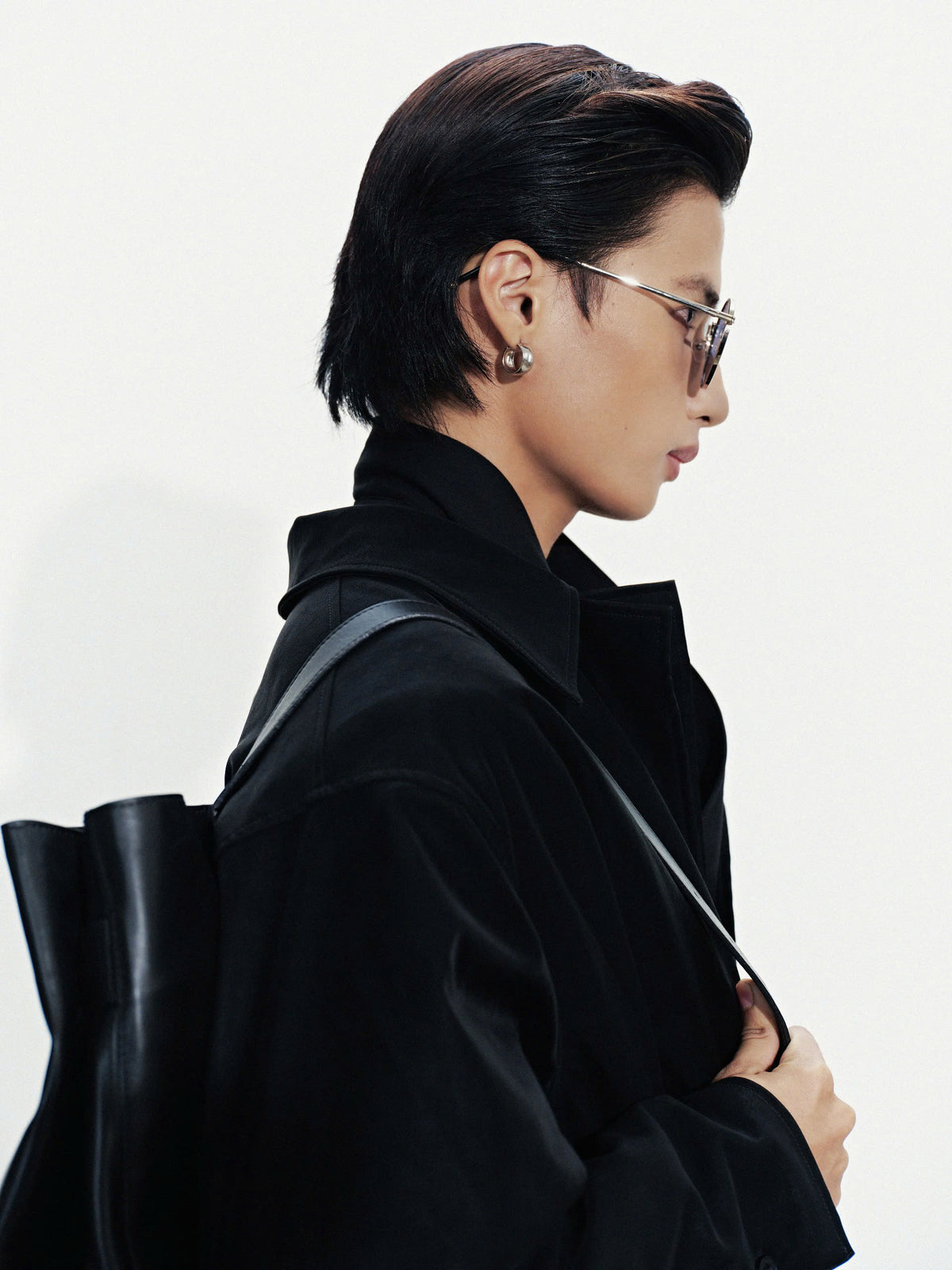 BLACK AERO SUEDE JACKET
