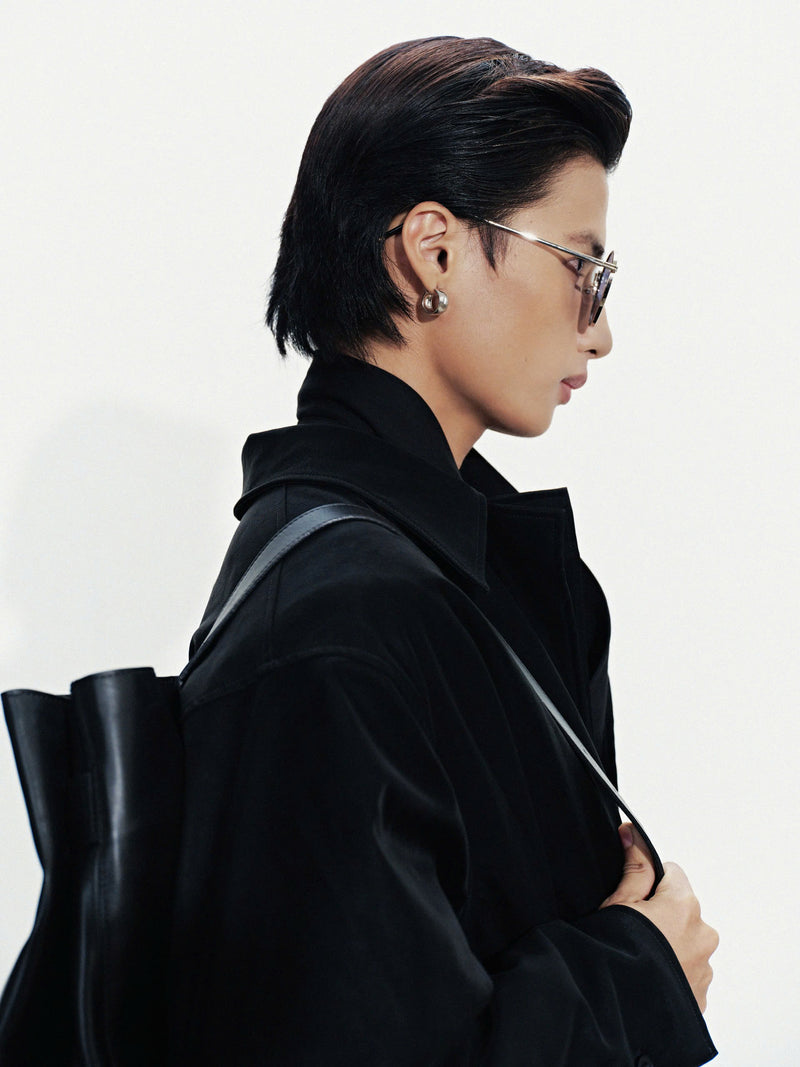 BLACK AERO SUEDE JACKET