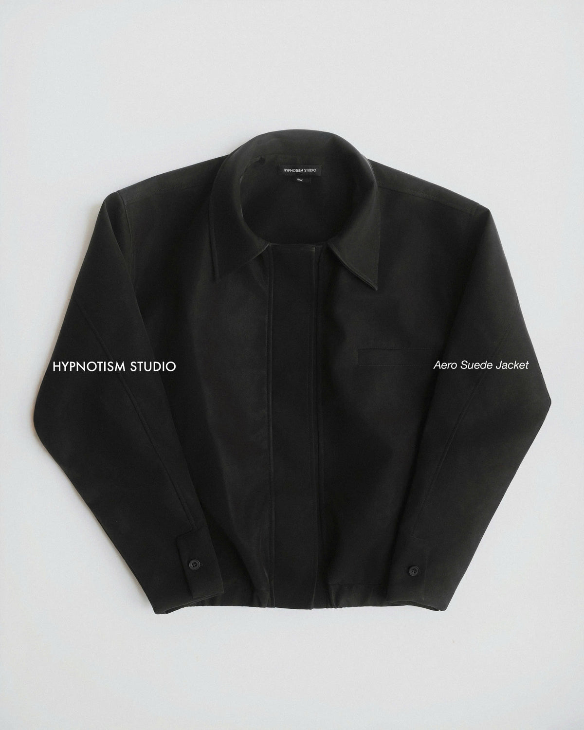 BLACK AERO SUEDE JACKET