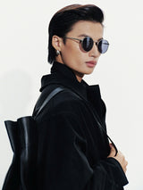BLACK AERO SUEDE JACKET
