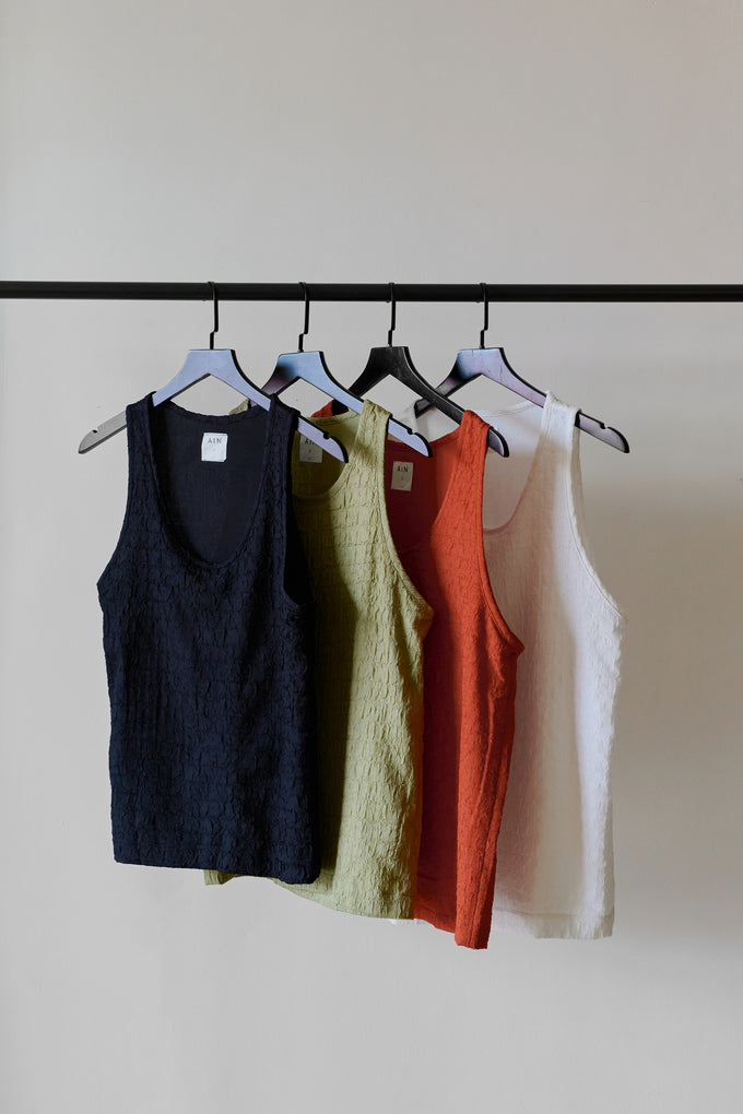 LOU TANK TOP ORANGE