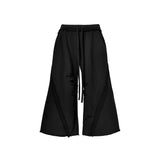TRR-09 CRAYON BLACK BAGGY SWEATPANTS