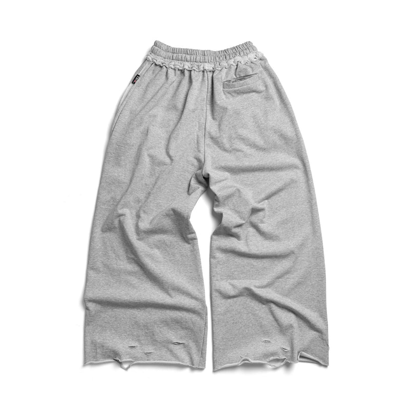 CRAYON GREY BAGGY SWEATPANTS
