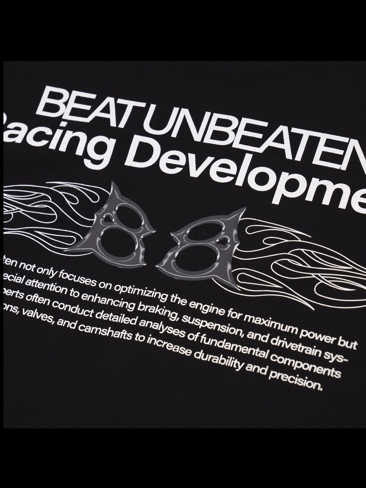 BLACK RACING DEVELOPMENT T-SHIRT