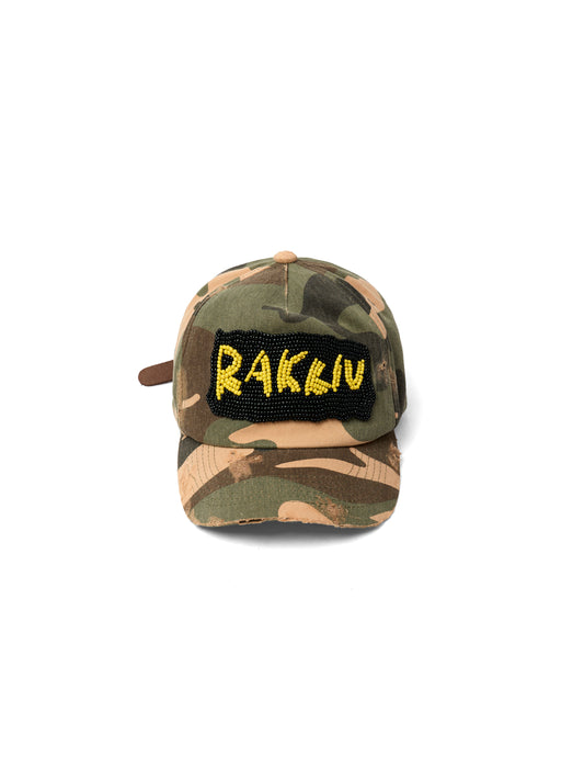 RK BEADED CAMO CAP
