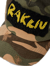 RK BEADED CAMO CAP