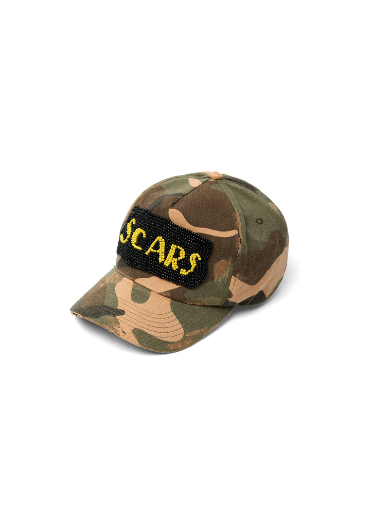SCARS BEADED CAMO CAP