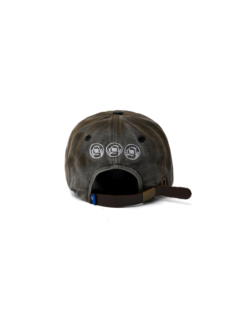 YOIN GREY WASHED CAP