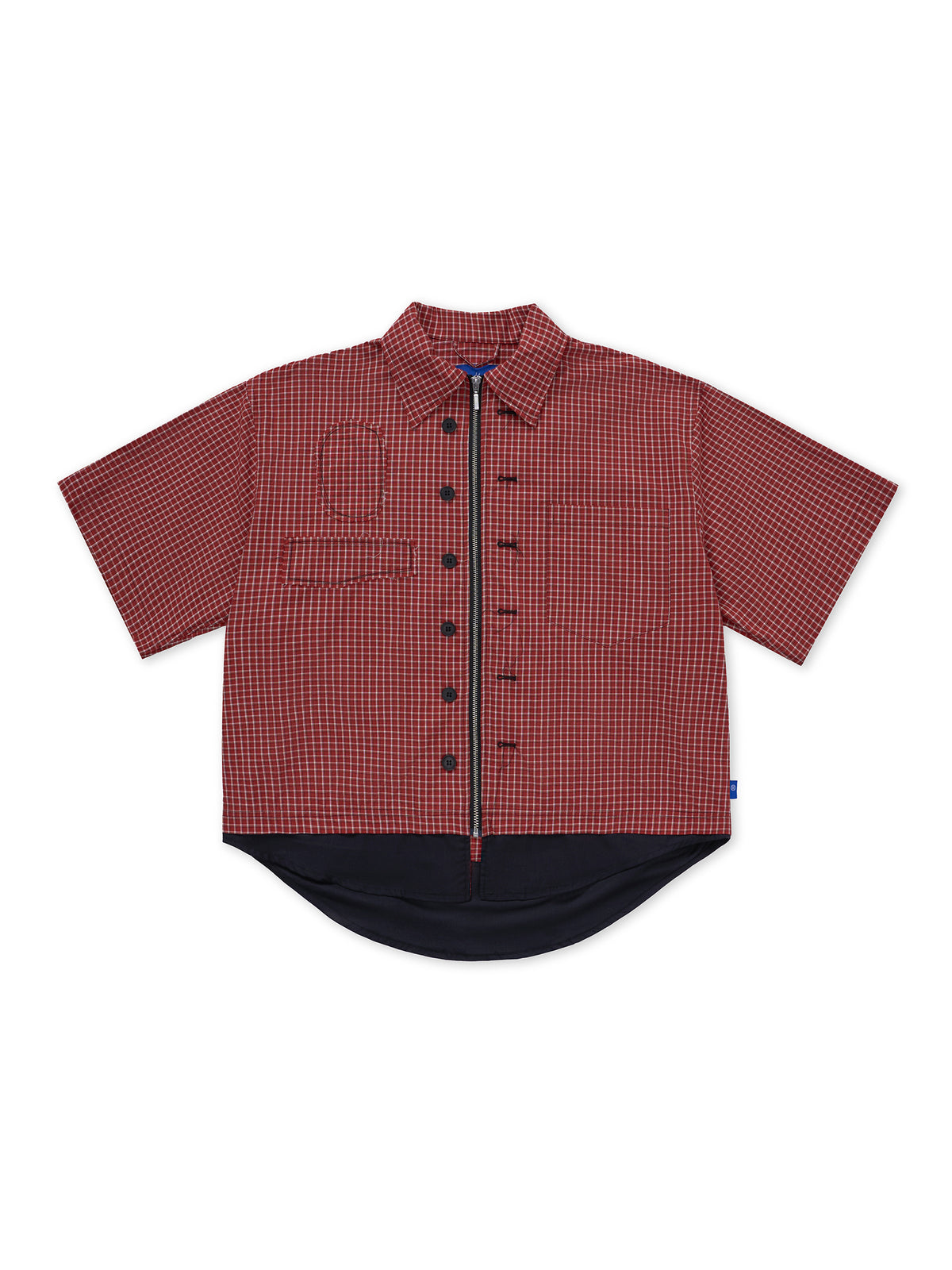 JU PLAID RED SHIRT