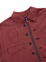 JU PLAID RED SHIRT