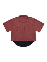 JU PLAID RED SHIRT