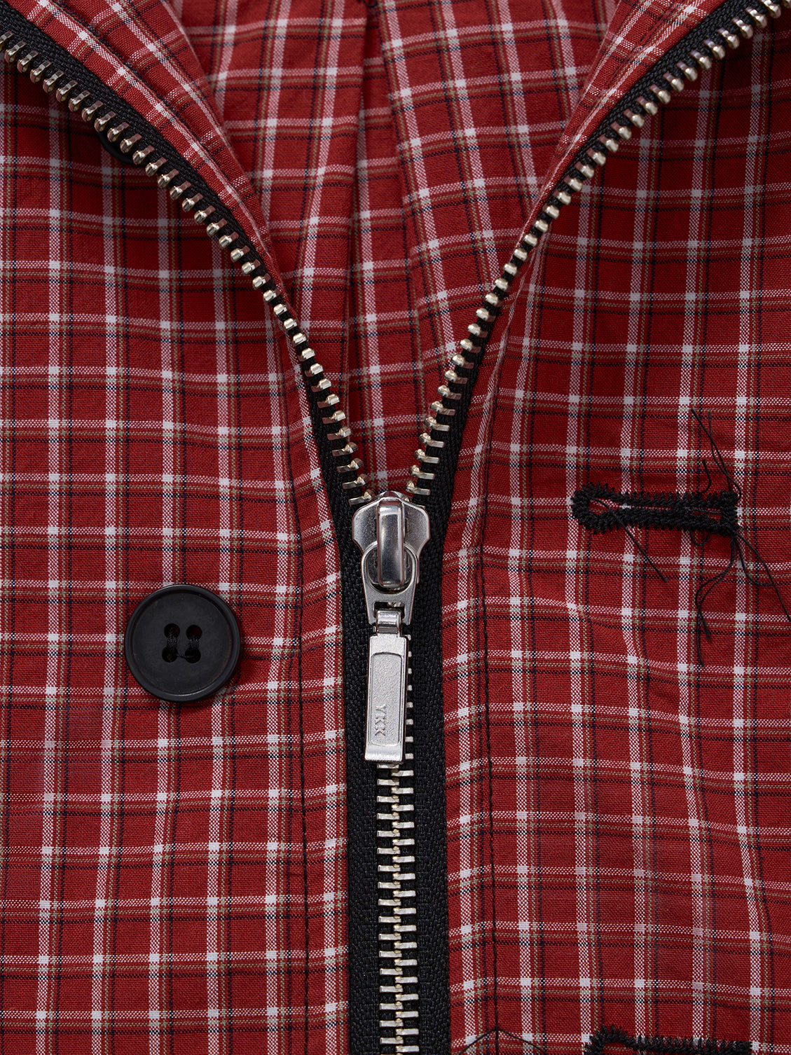 JU PLAID RED SHIRT