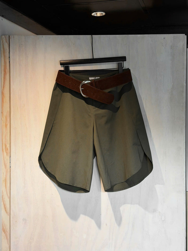 THENH THANG SHORTS - MOSS GREEN