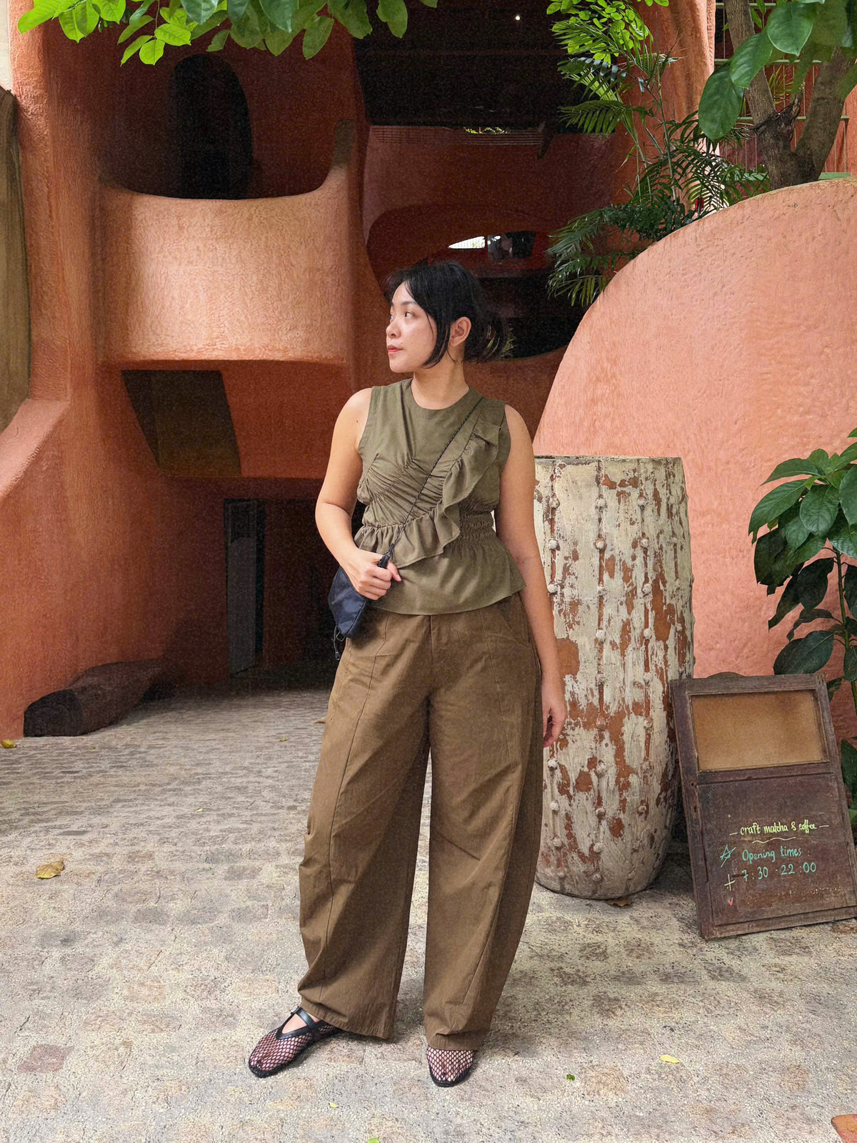 BAT CHOT PANTS - BROWN