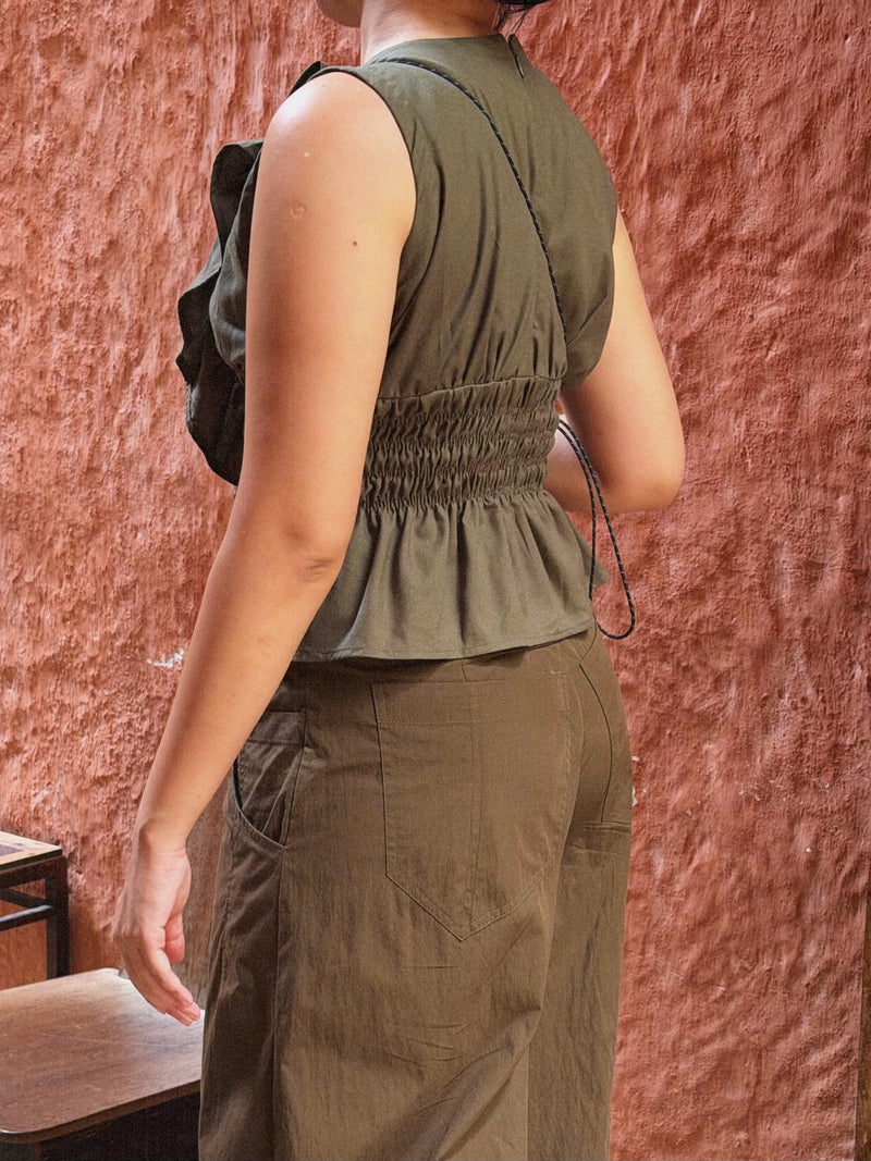 BAT CHOT PANTS - BROWN