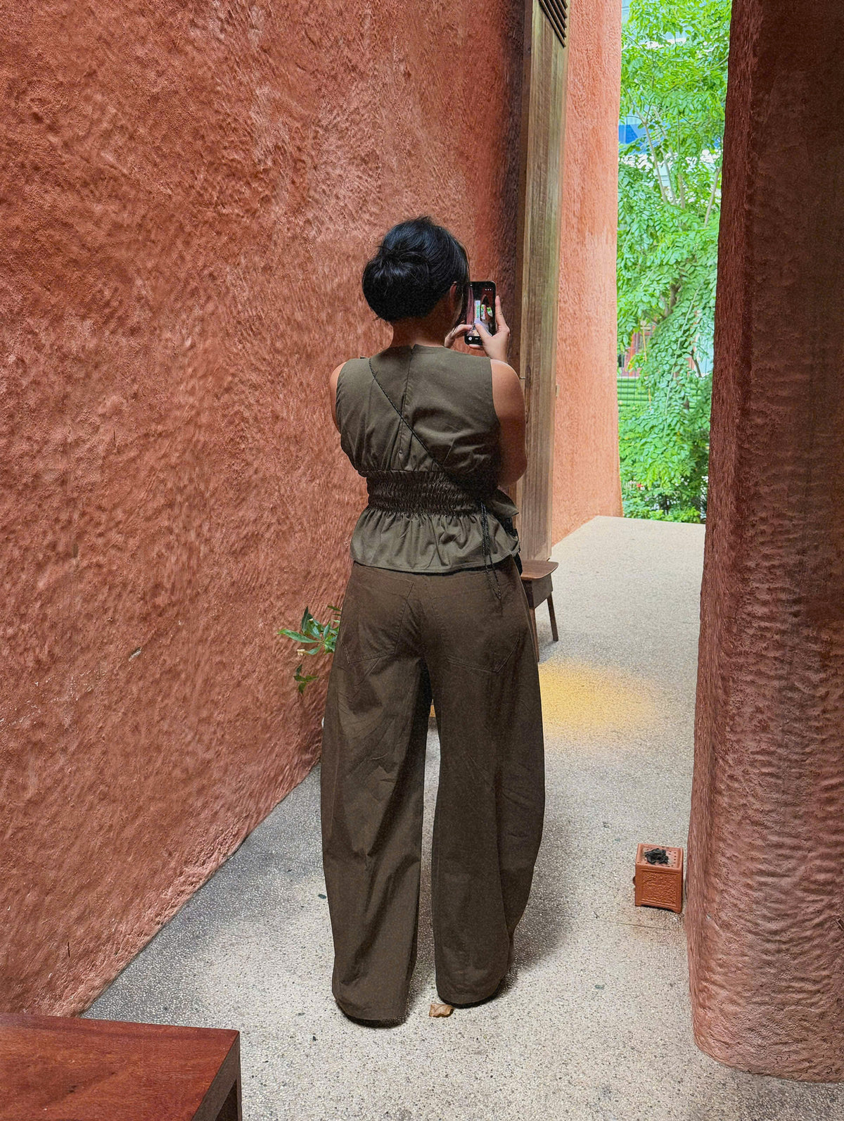 BAT CHOT PANTS - BROWN