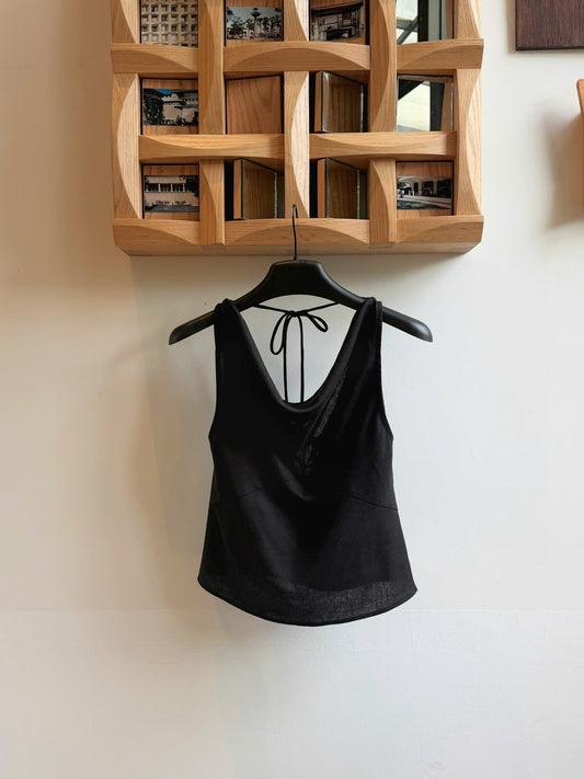 YEU KIEU TOP - BLACK