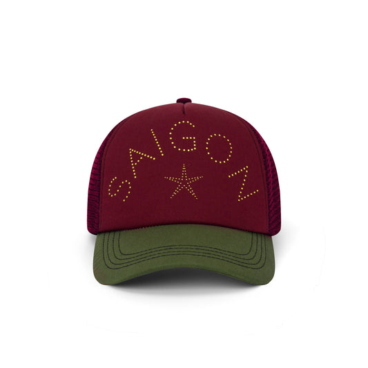 SAIGON TRUCKER CAP (RED)