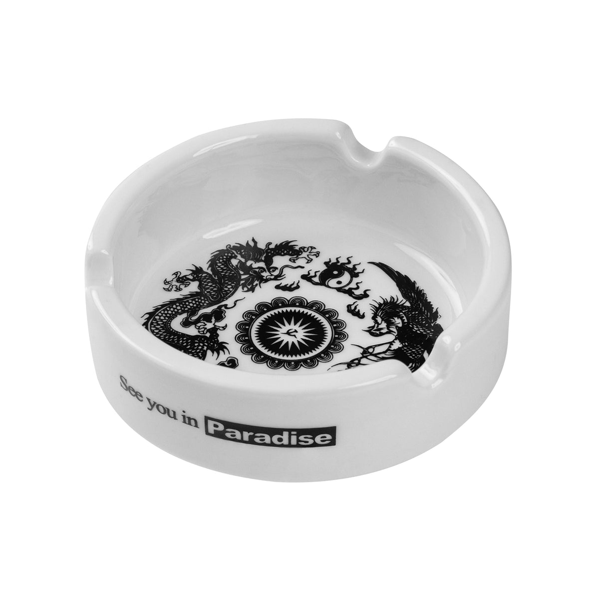 LONG FENG ASHTRAY (WHITE)