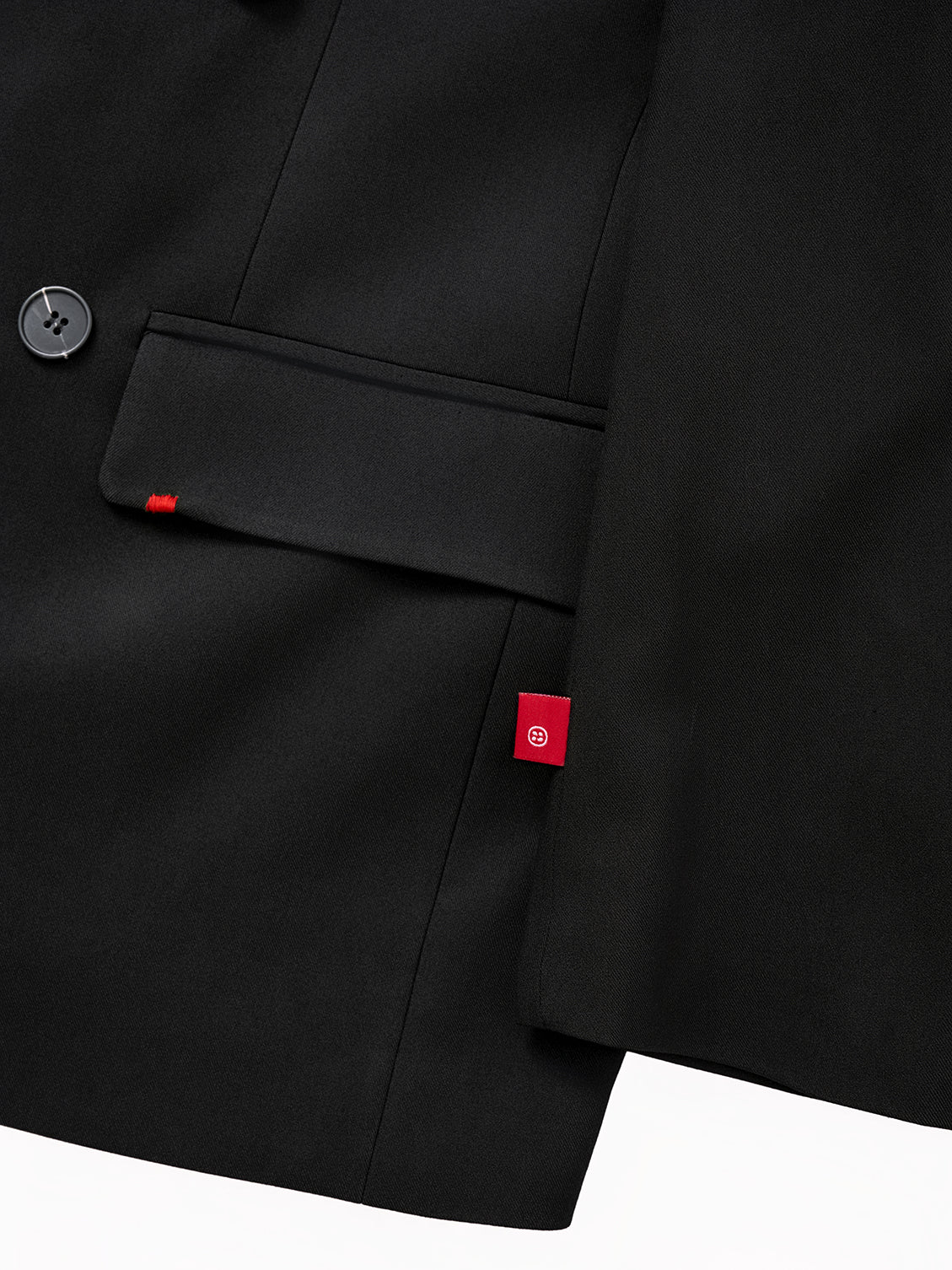 REDSTICK BLACK OVERSIZED BLAZER 