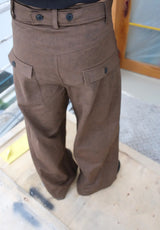 TEXTURED TROUSERS