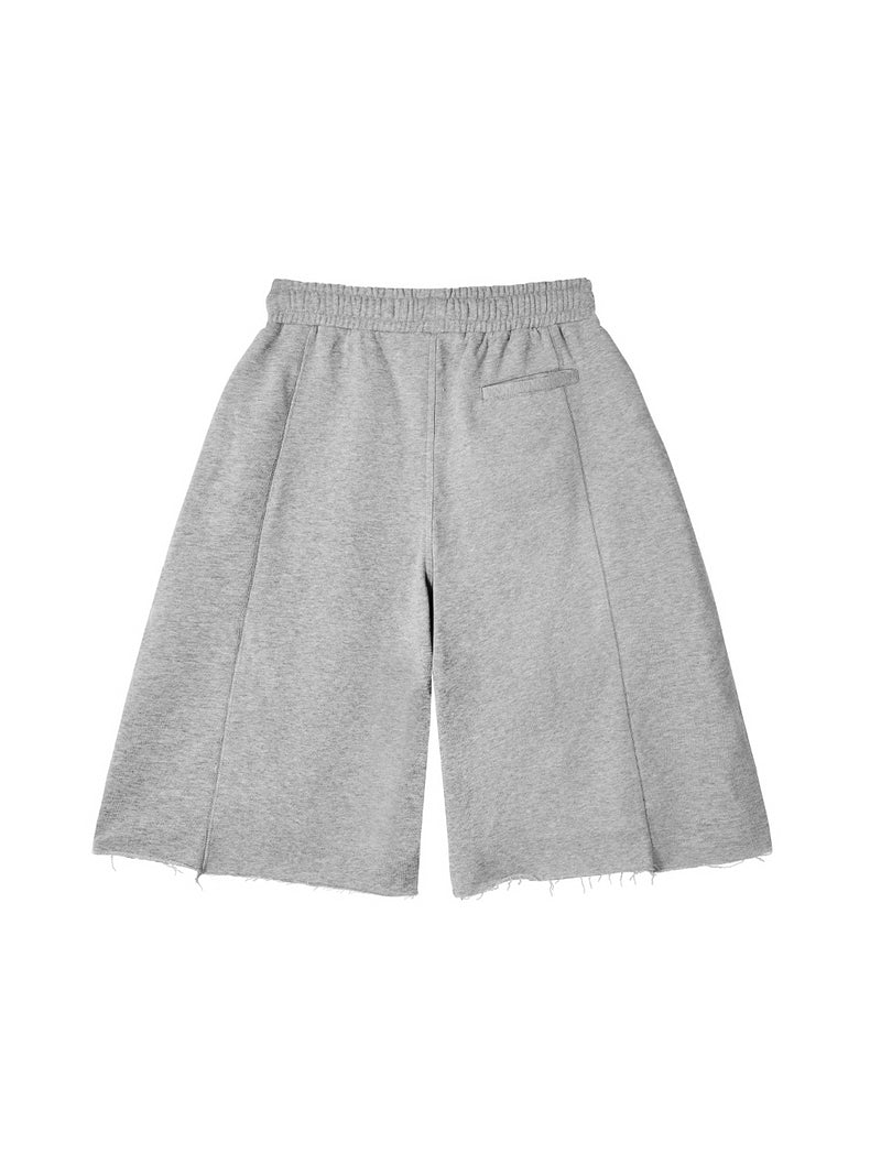 WIDE LEG GREY SHORT