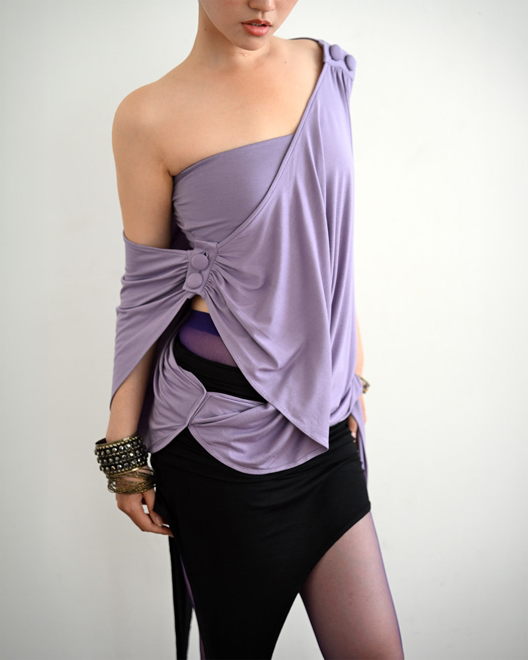 FLOW TOP - PASTEL PURPLE