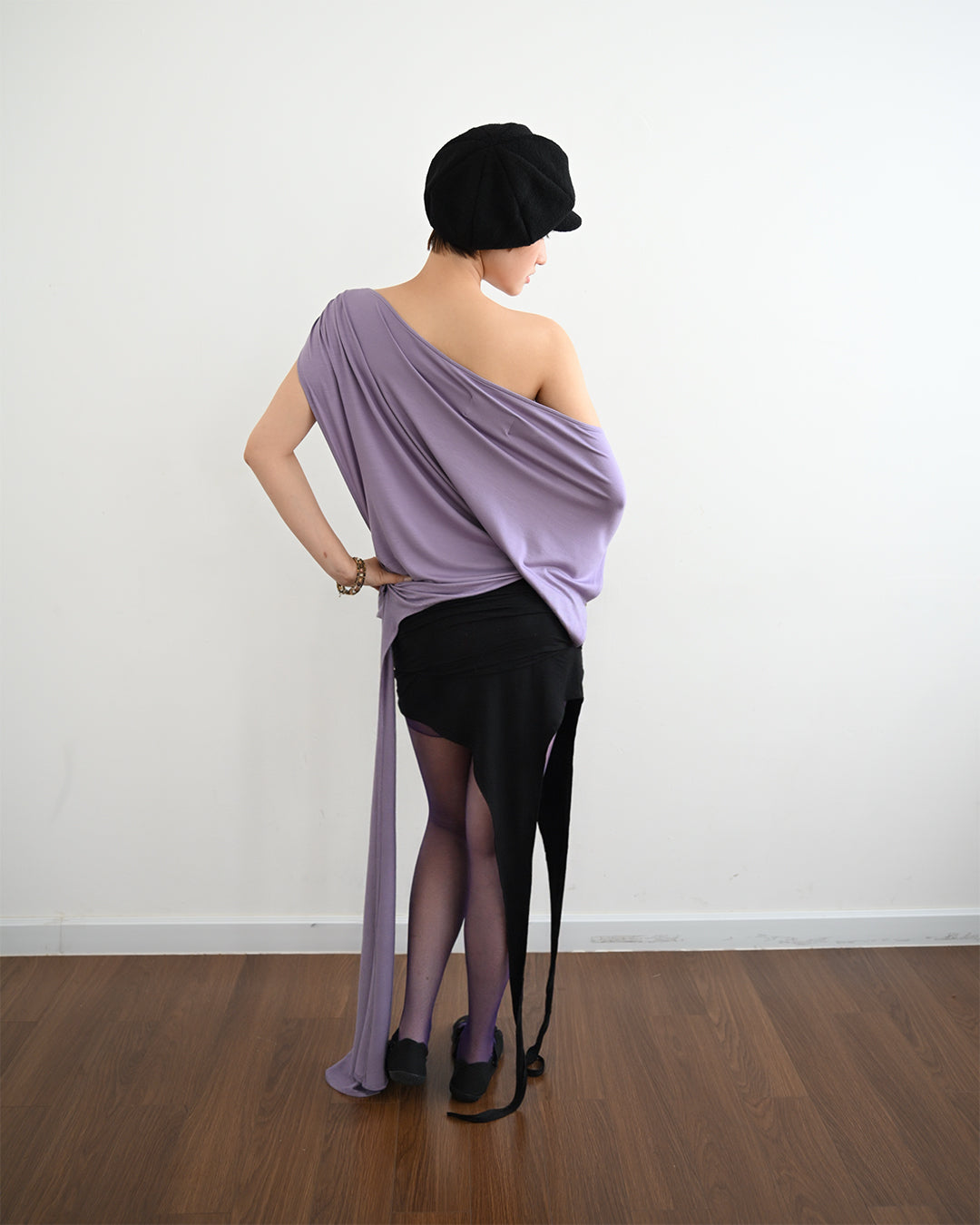 FLOW TOP - PASTEL PURPLE