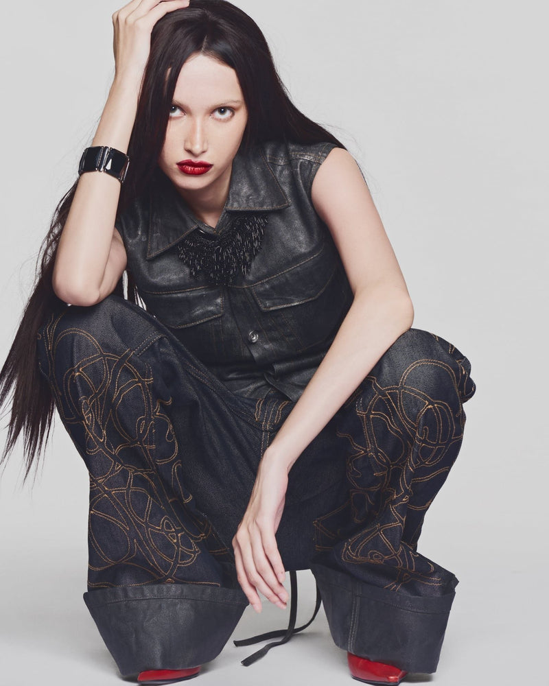 REWORKED CORSET SHIRT