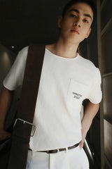 WHITE EXPOSED T-SHIRT